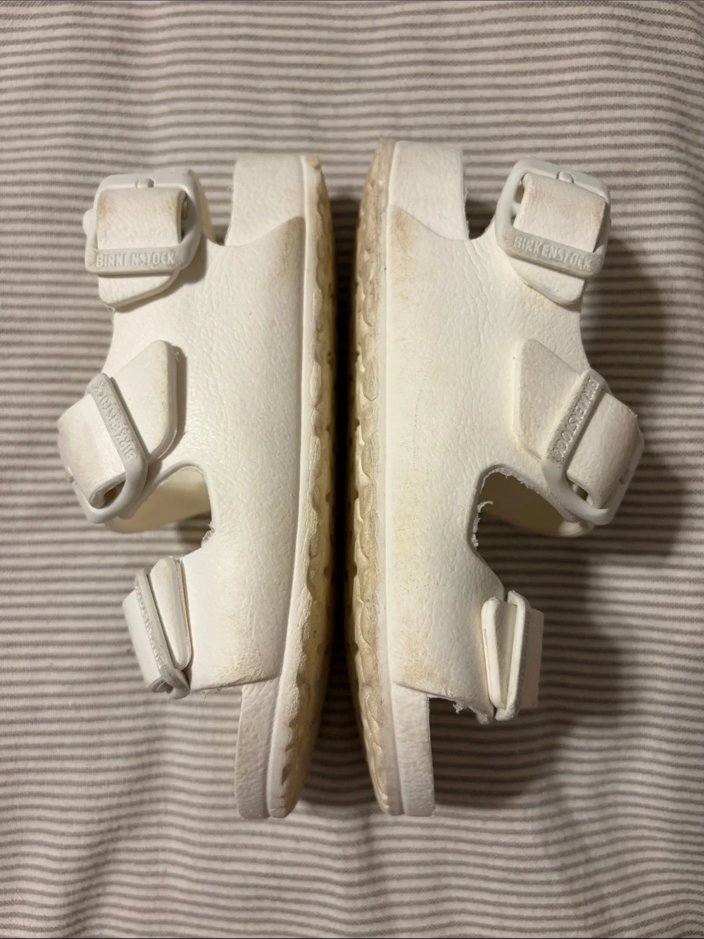 Birkenstock Kids Milano EVA Sandals White Size EU 26 (US 9-9.5)